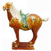 12" Medium Tang Horse Statue
