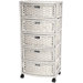 37" Chest of Drawers in White