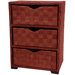 25" Chest of Drawers in Mahogany