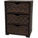 25" Chest of Drawers in Mocha