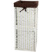 28" Laundry Hamper in White
