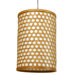 Japanese Desu Lattice Hanging Lantern