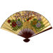 30" x 48" Cherry Blossom Wall Fan in Gold Leaf