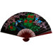 30" x 48" Cherry Blossom Wall Fan in Black