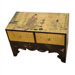 Traditional Calligraphy End Table