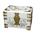 Chinese Daisy Jewelry Box With Mirror