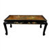 Gold Leaf Coffee Table with Claw Feet