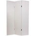 Faux Crocodile Leather Room Divider in White