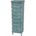Distressed Eight Drawer Chest