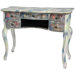Distressed Floral Writing Desk
