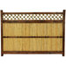 Japanese Bamboo 4' x 5.5' Zen Garden Fence