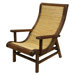 Curved Japanese Bamboo Sun Chair