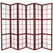Mado Traditional Asian Room Divider in Rosewood