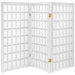 3 Feet Tall Window Pane Shoji Screen in White
