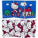 Tall Double Sided Hello Kitty Bicycle Canvas Room Divider