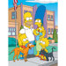 The Simpsons Family School Wall Art