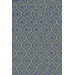 Verona Honeycomb Light Blue Rug