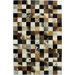 Cow Hide Multi-Colored Rug