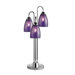 Venezia Three Light Table Lamp in Chrome