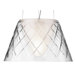 Romeo Louis II Suspension Lamp in Clear Glass