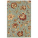 Dazzle Silken Blue English Jacquards Floral Rug