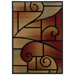 Adana Geometrics and Swirls Frames Rug