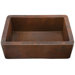 Toscana Hand Hammered Copper Single Bowl Farmhouse Sink