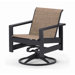 Richland Sling Swivel Dining Arm Chair