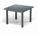 42'' Square Aluminum Slat Counter Height Table