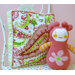 Paisley Splash in Pink Throw Pillow