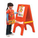 2 Pack Value Set: Paint Splat Mat / Keep Clean Sleeveless Painting Smock