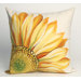 Sunflower Square Indoor/Outdoor Pillow in Yellow