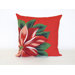 Visions II Poinsettia Pillow