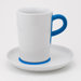 Five Senses Touch! 12 oz. Macchiato Cup with Saucer