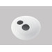 Tao 4.8" Round Vase in White