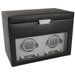 Viceroy Module 2.7 Double Watch Winder with Cover and Storage in Black