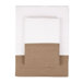 Linen Border 300 Thread Count Bamboo Sheet Set in Brown
