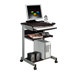 Laptop Computer Desk with Slide Out Keyboard Shelf