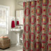 Kashmir Shower Curtain in Ruby