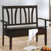 Wood Storage Bench