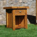 Spanish Trail One Drawer Nightstand with Shelf