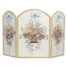 Hanging Basket 3 Panel MDF Fireplace Screen