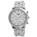 Women's Brooke Oversized Mother of Pearl Watch in Clear / Silver