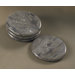 The Byzantine 4 Piece Coaster Set in Charcoal