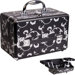 Makeup Beauty Case with 2-Tiers Expandable Trays