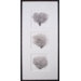 37.75" Tryptich Sea Fans Art