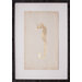 Goldleaf Seahorse I Art