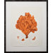 Tangerine Coral Giclee IV Art