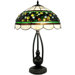 Dark White Jewels Table Lamp