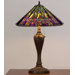 Floral Table Lamp with 3-D Shade
